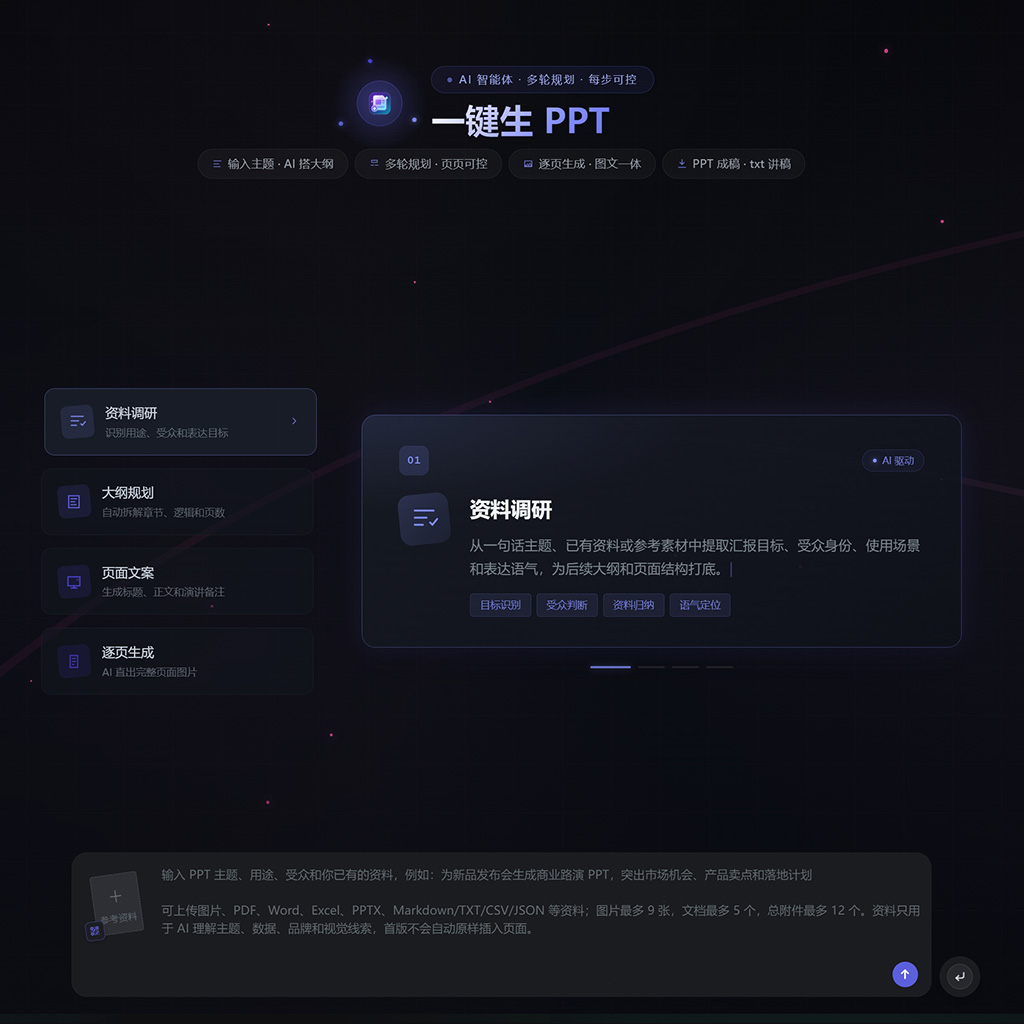 AI PPT与文书案例